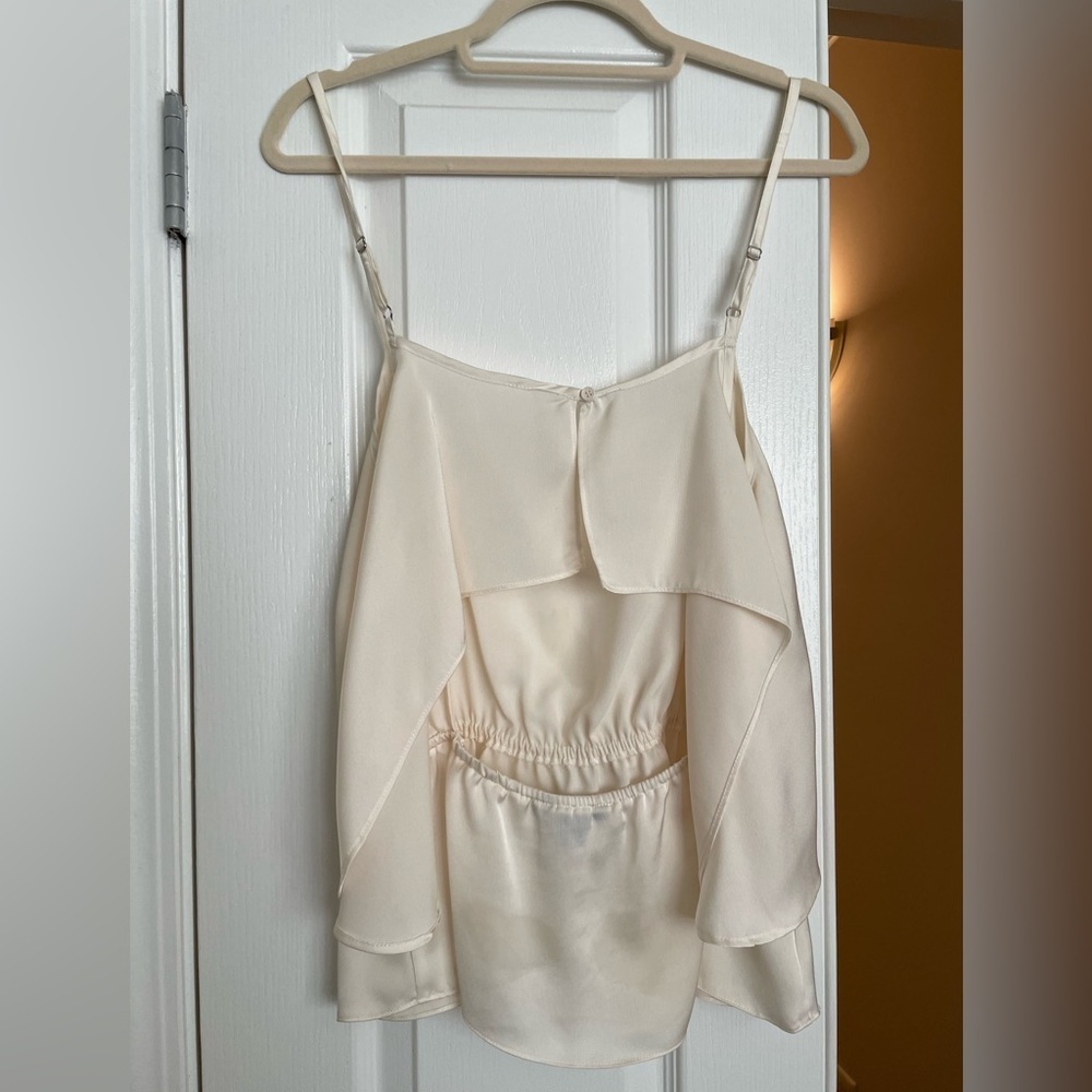 Open-Back, Silky Tank Top - Picture 2 of 6